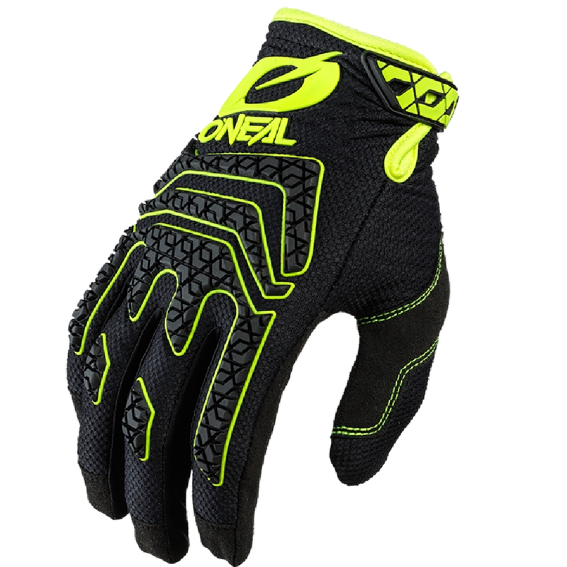 Motokrosové rukavice O´Neal Sniper Elite černo-fluo žluté