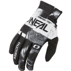 Motokrosové rukavice O´Neal Matrix Roller černo-bílé