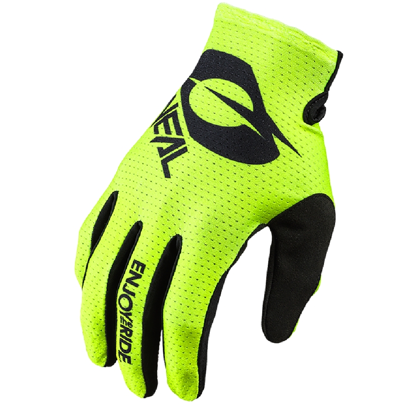 Motokrosové rukavice O´Neal Matrix Stacked fluo žluté