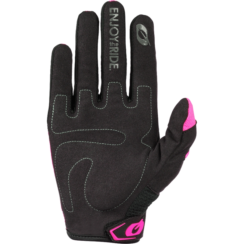 Dámské motokrosové rukavice O´Neal Element Racewear černo-růžové