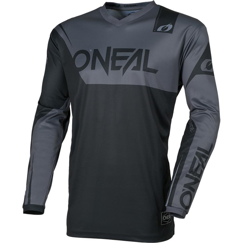 Dětský motokrosový dres O'Neal Element Racewear černo-šedý