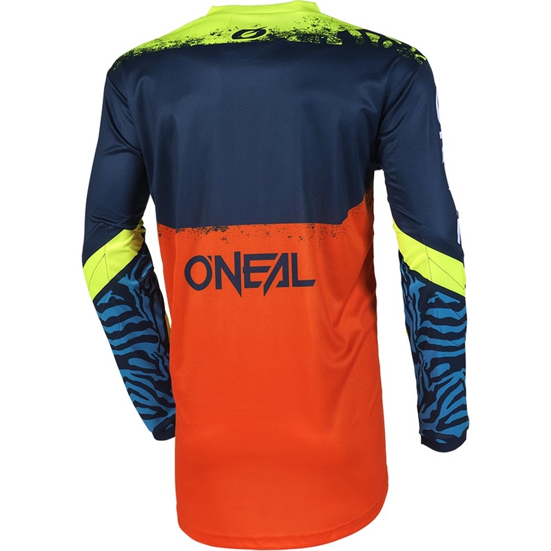 Dětský motokrosový dres O'Neal Element Shocker modro-oranžový