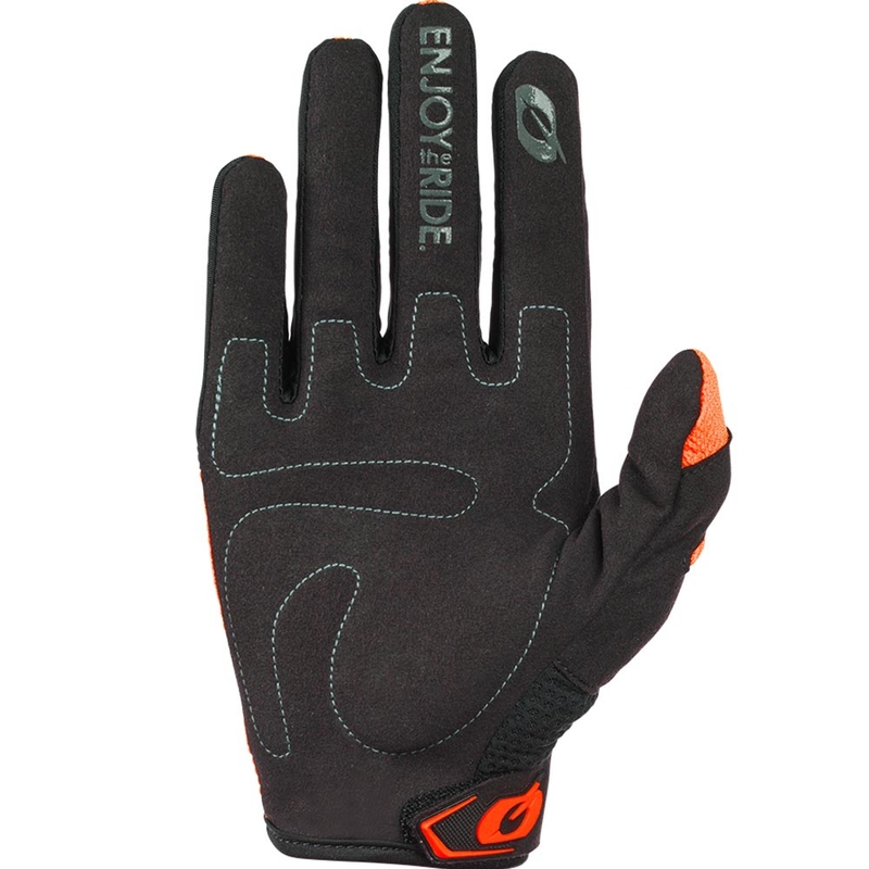 Dětské motokrosové rukavice O´Neal Element Racewear černo-oranžové