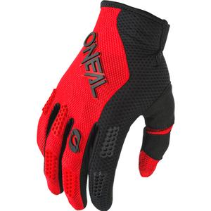 Dětské motokrosové rukavice O´Neal Element Racewear černo-červené