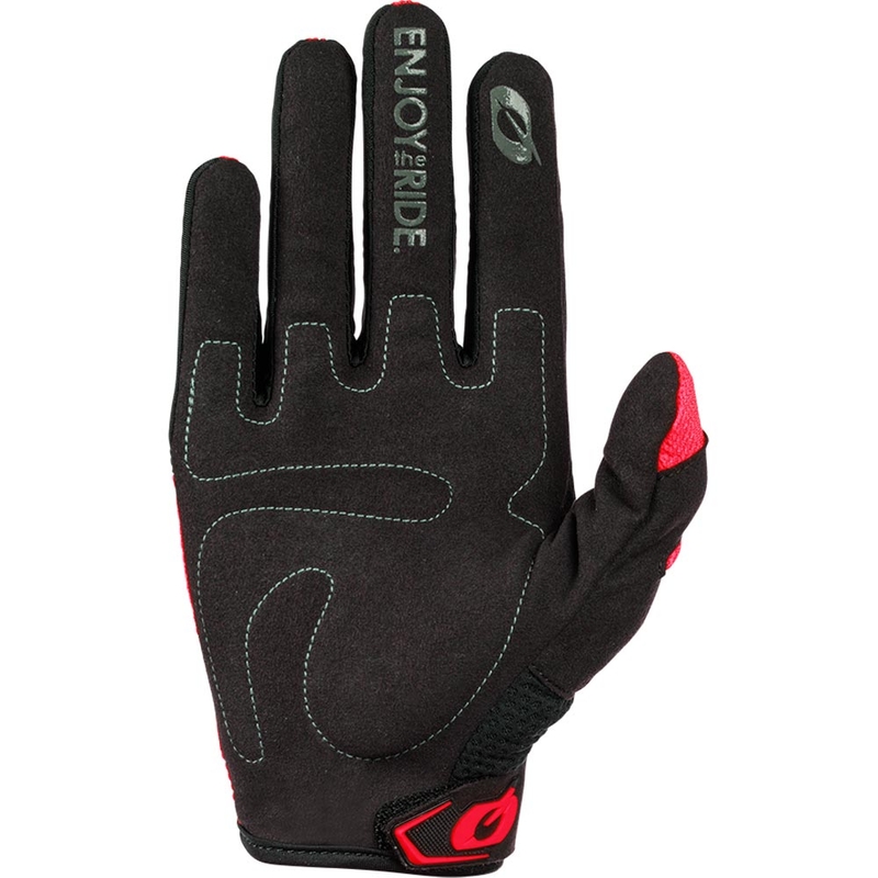 Dětské motokrosové rukavice O´Neal Element Racewear černo-červené