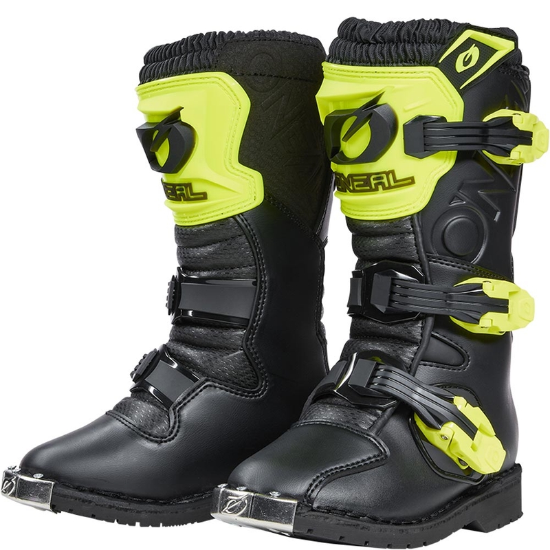 Dětské motokrosové boty O´Neal Rider PRO černo-fluo žluté