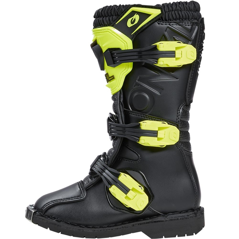 Dětské motokrosové boty O´Neal Rider PRO černo-fluo žluté