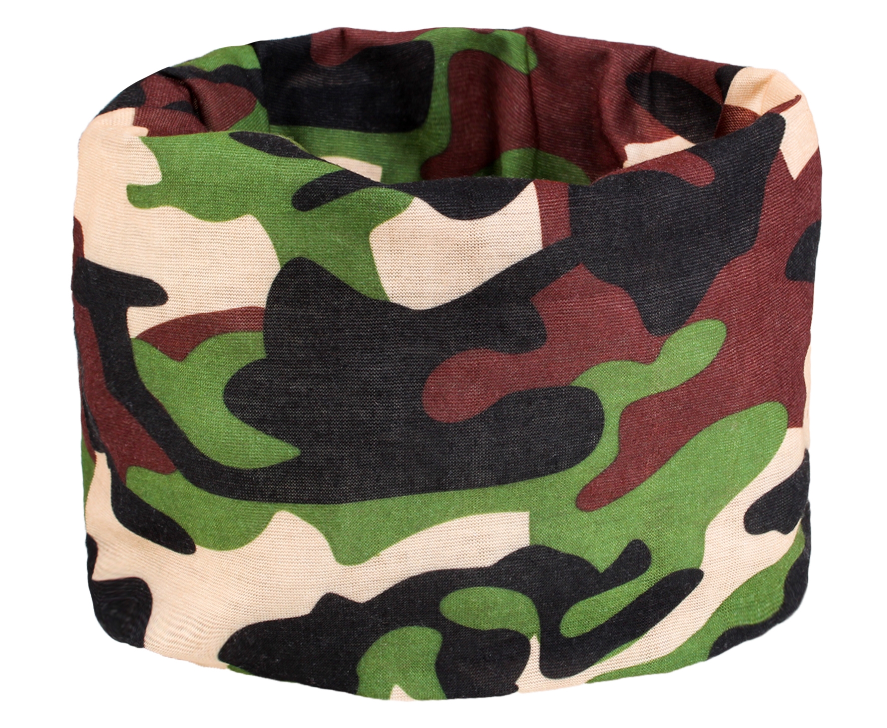 Multifunkční šátek na motorku RSA Camo zelený
