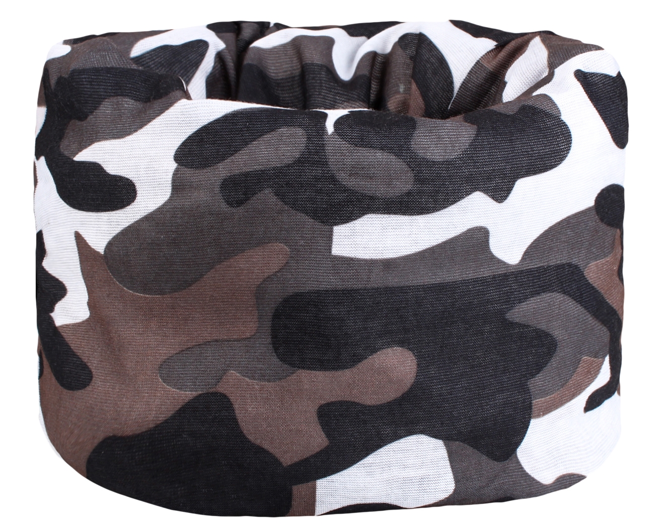 Multifunkční šátek na motorku RSA Camo šedý