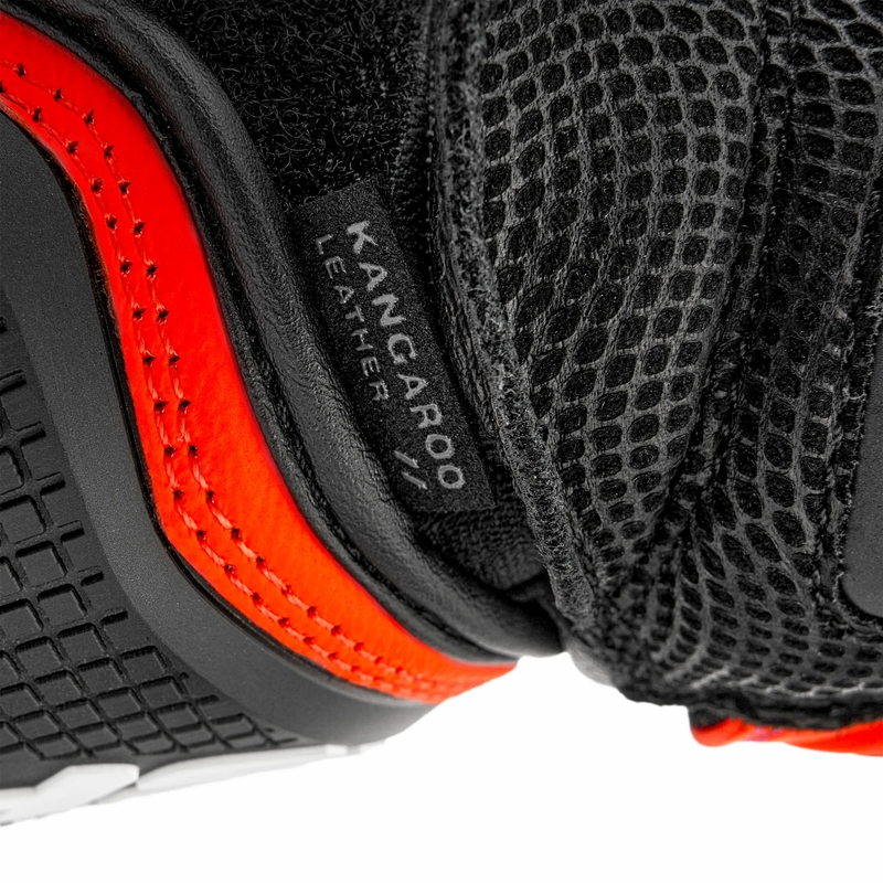 Rukavice na motorku Shima RS-3 fluo červené