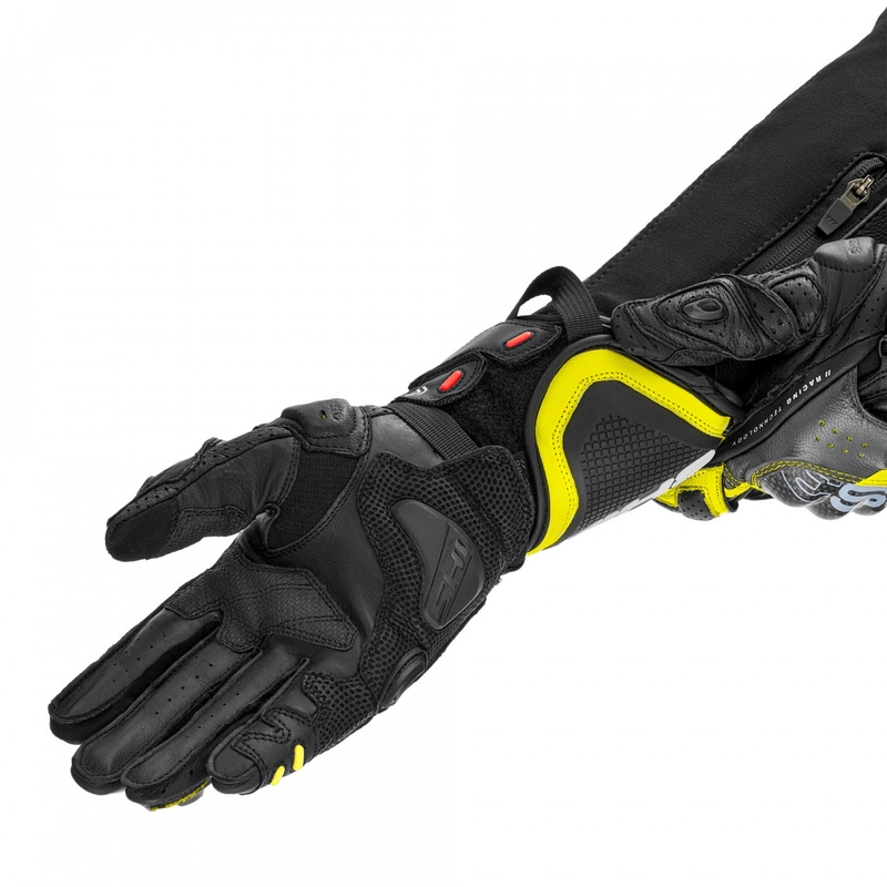 Rukavice na motorku Shima RS-3 fluo žluté