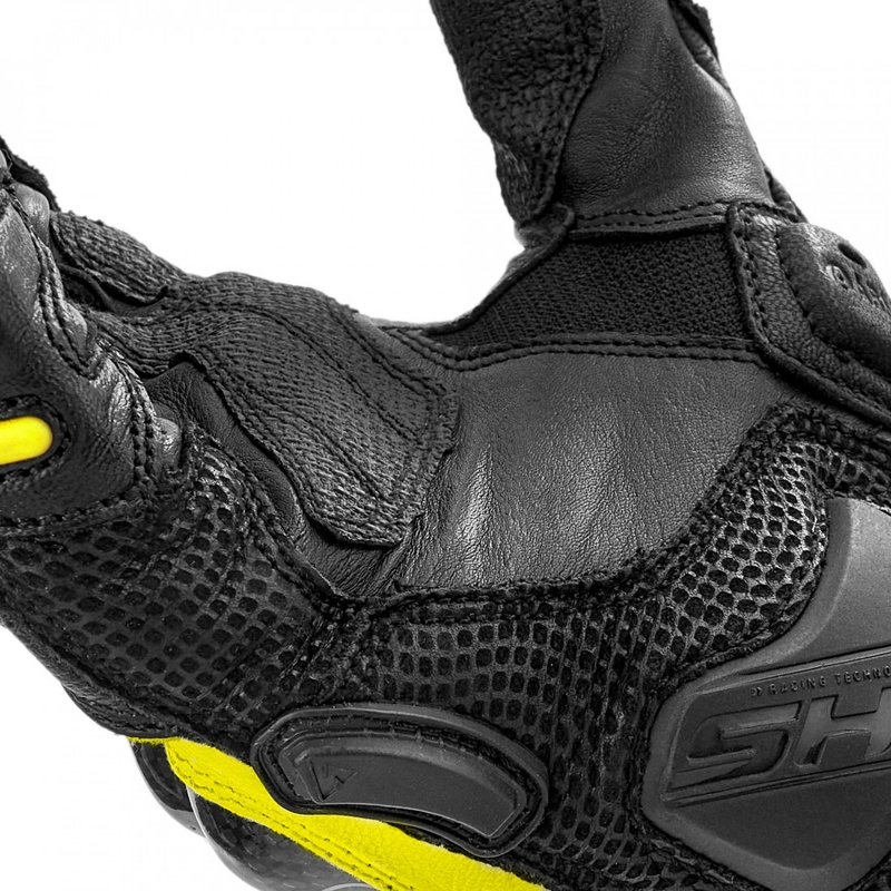 Rukavice na motorku Shima RS-3 fluo žluté