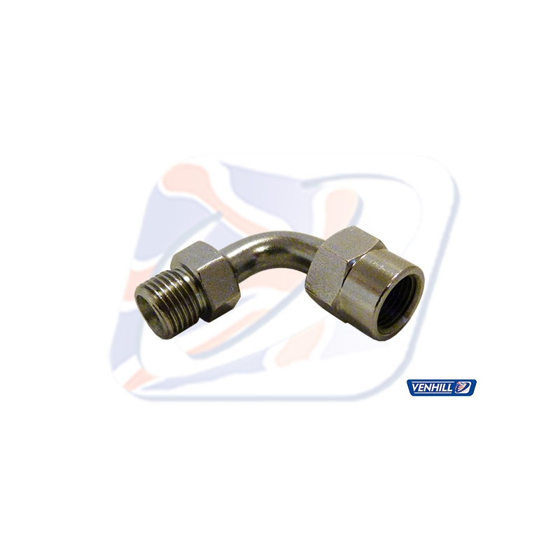 Otočný kloub Venhill POWERHOSEPLUS 90 deg 1/8 TH BSP chrom