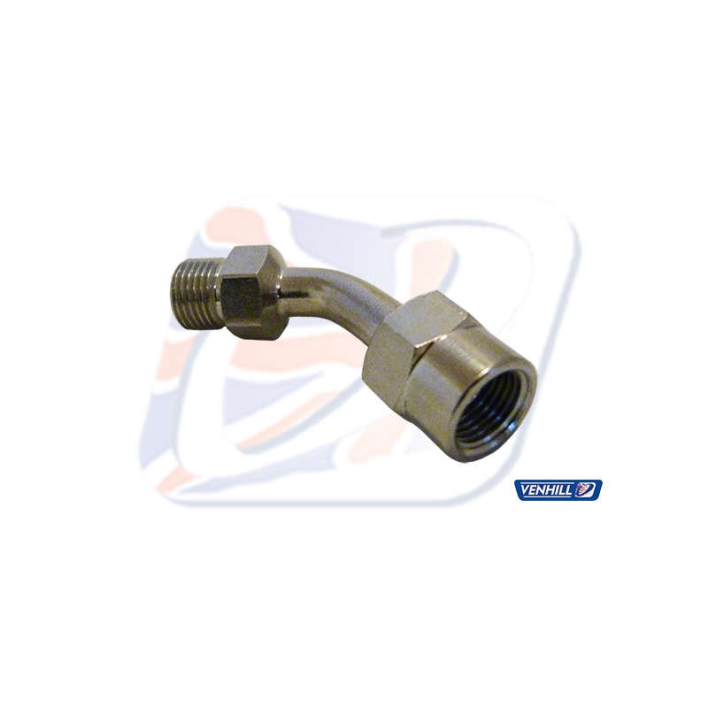 Otočný kloub Venhill POWERHOSEPLUS 45 deg 1/8TH BSP chrom
