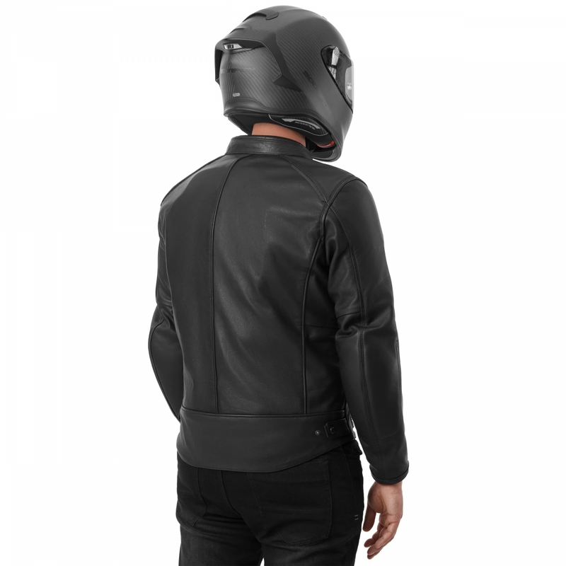 Kožená bunda na motorku Shima Hunter 3.0 černá
