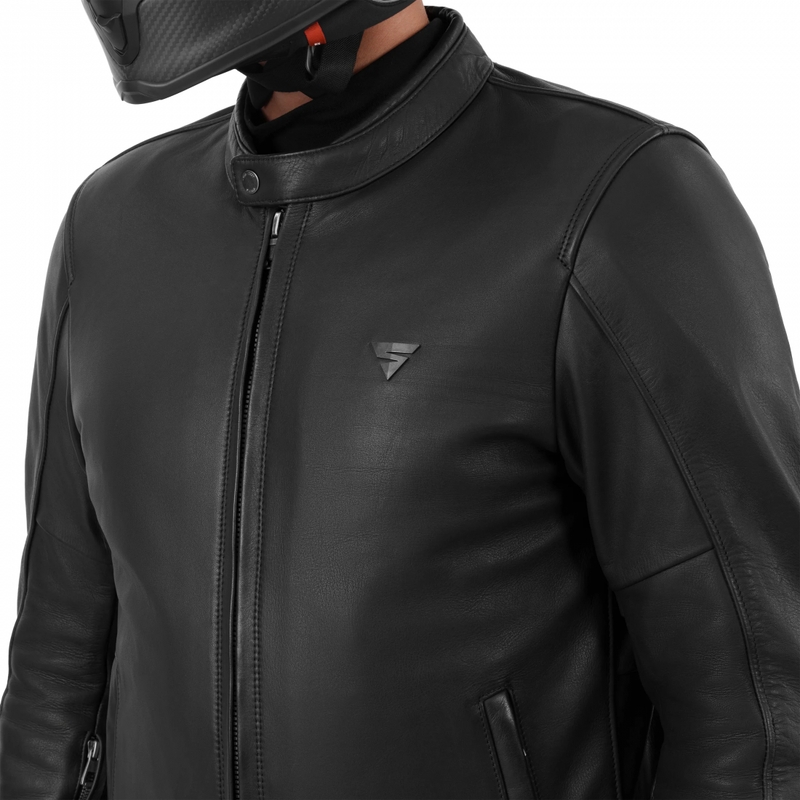 Kožená bunda na motorku Shima Hunter 3.0 černá