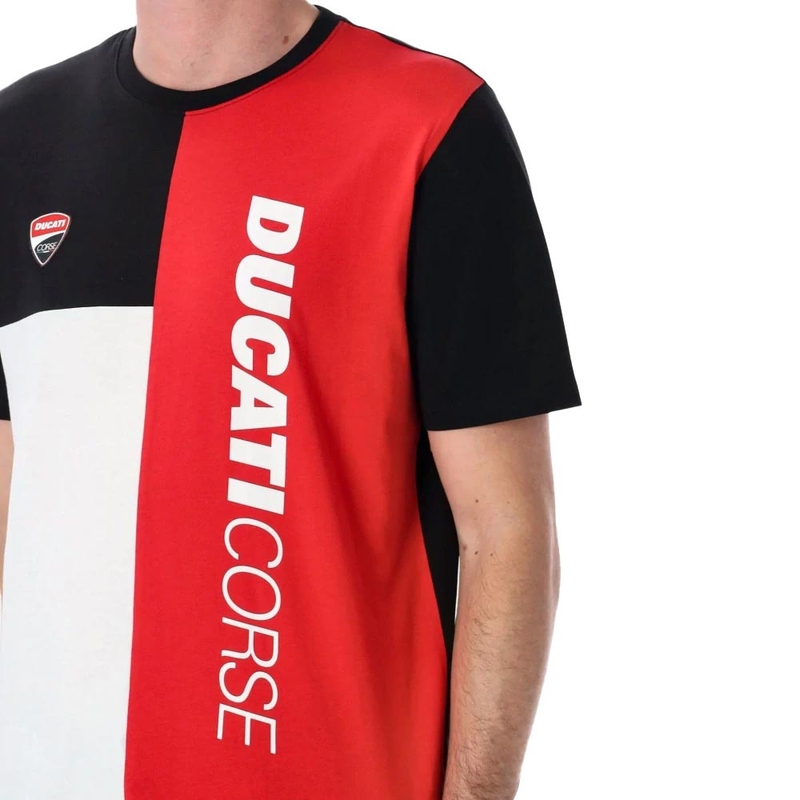Tričko Ducati Corse Block vícebarevné