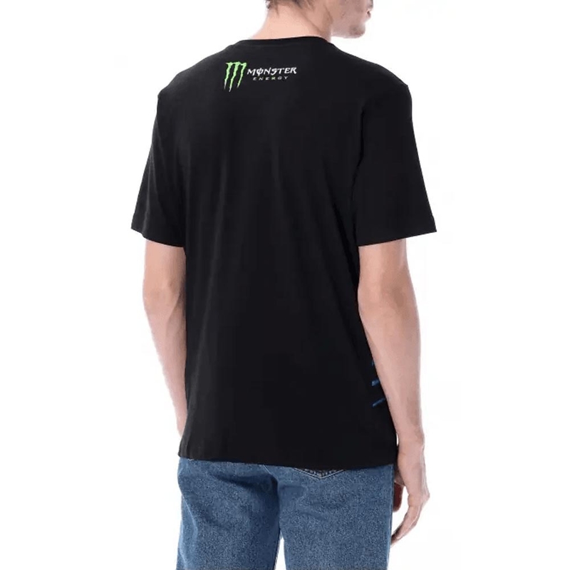 Tričko Fabio Quartararo Monster Energy Logo černé