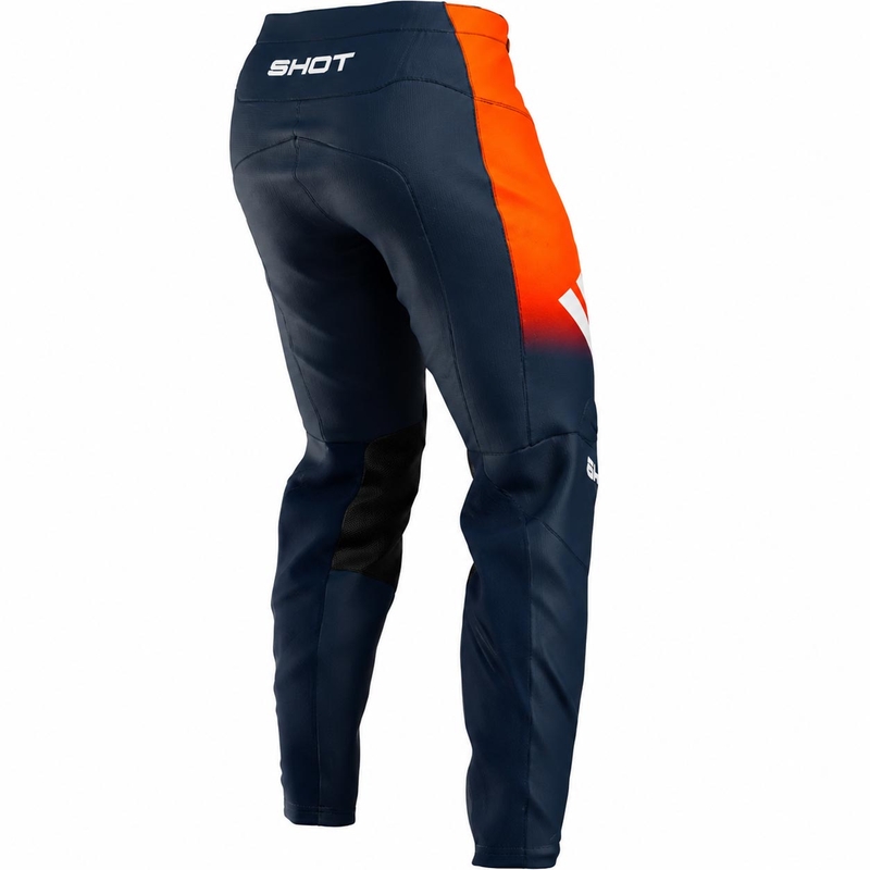 Motokrosové kalhoty Shot Devo Future modro-oranžové
