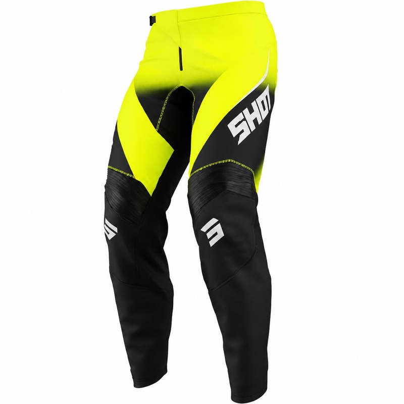 Motokrosové kalhoty Shot Draw Clash fluo žluté