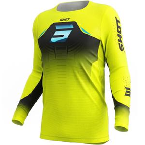 Motokrosový dres Shot Aerolite Phase fluo žlutý