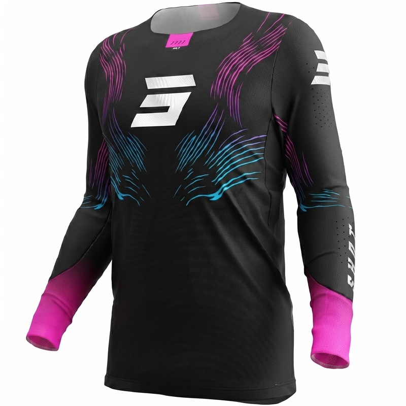 Motokrosový dres Shot Aerolite Volt růžový