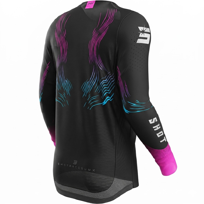 Motokrosový dres Shot Aerolite Volt růžový