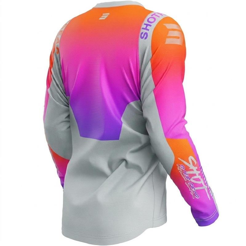Motokrosový dres Shot Devo Montana fialový