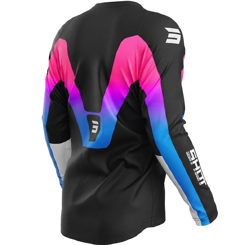 Motokrosový dres Shot Devo Struck růžový