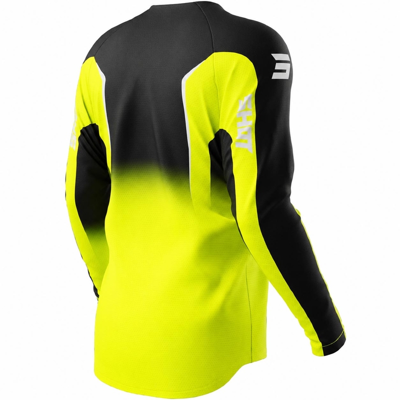 Motokrosový dres Shot Draw Clash fluo žlutý