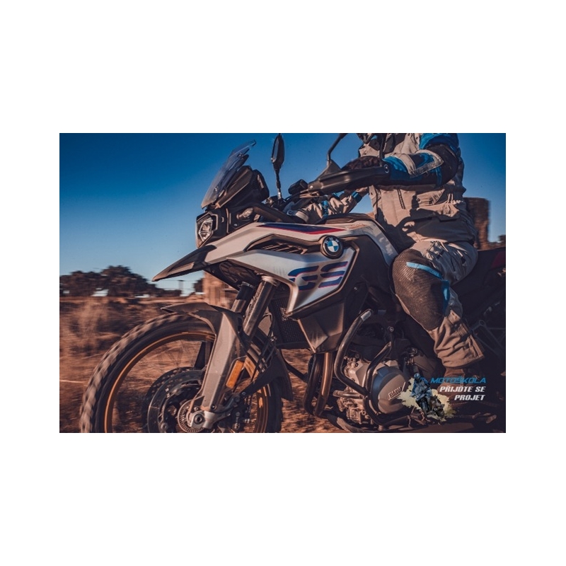Ochranné rámy motoru RDMOTO matná černá