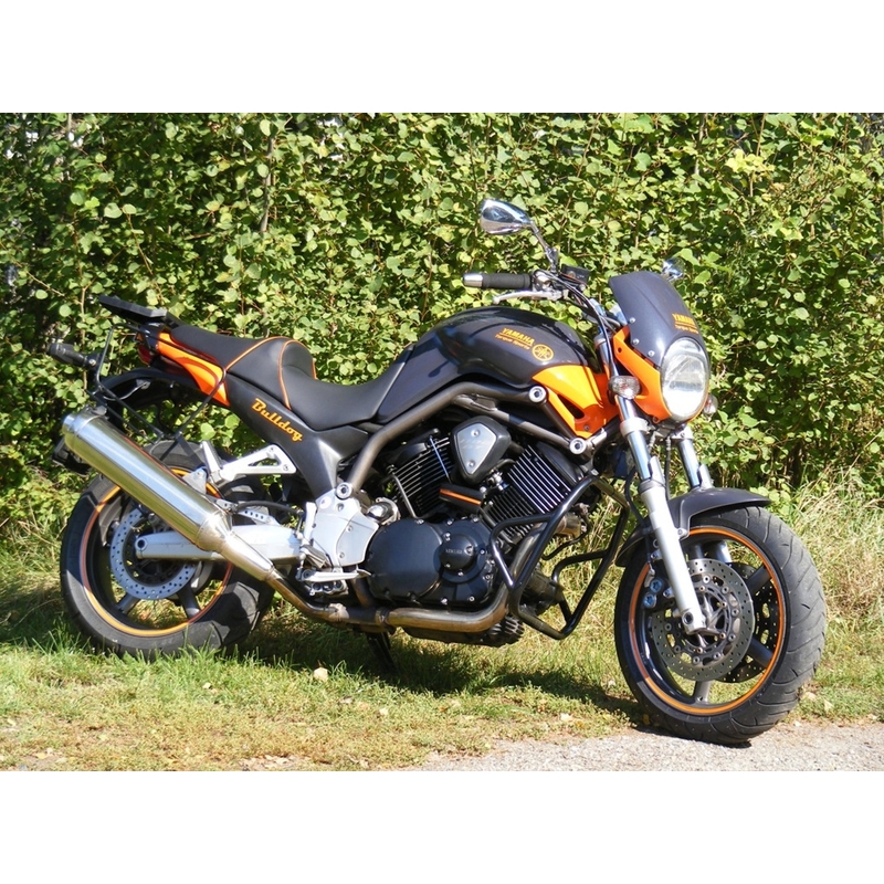 Ochranné rámy motoru RDMOTO matná černá