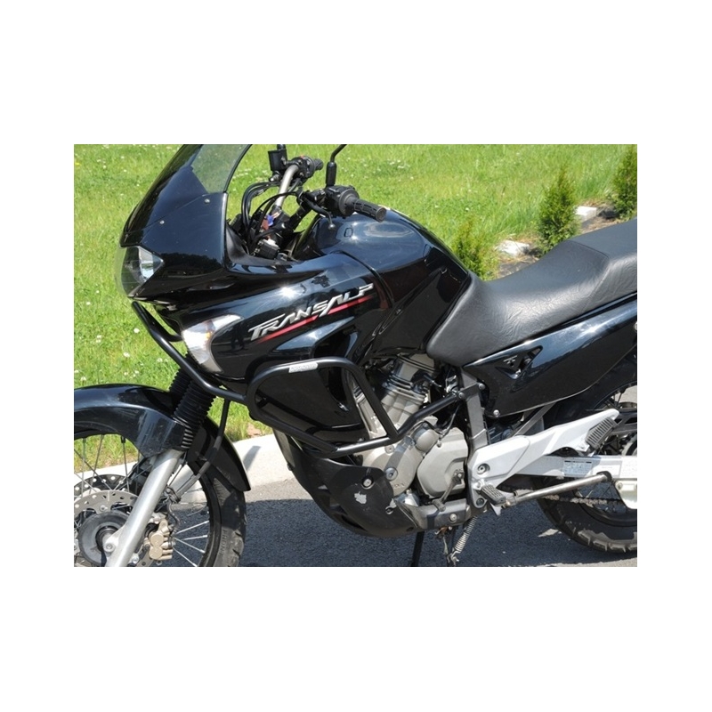 Ochranné rámy motoru RDMOTO matná černá včetně vzpěr pod světlomet