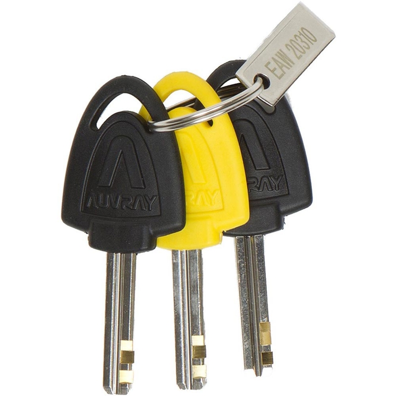 Zámek na brzdový kotouč Auvray B-Lock 10 Alarm 120 dB žlutý