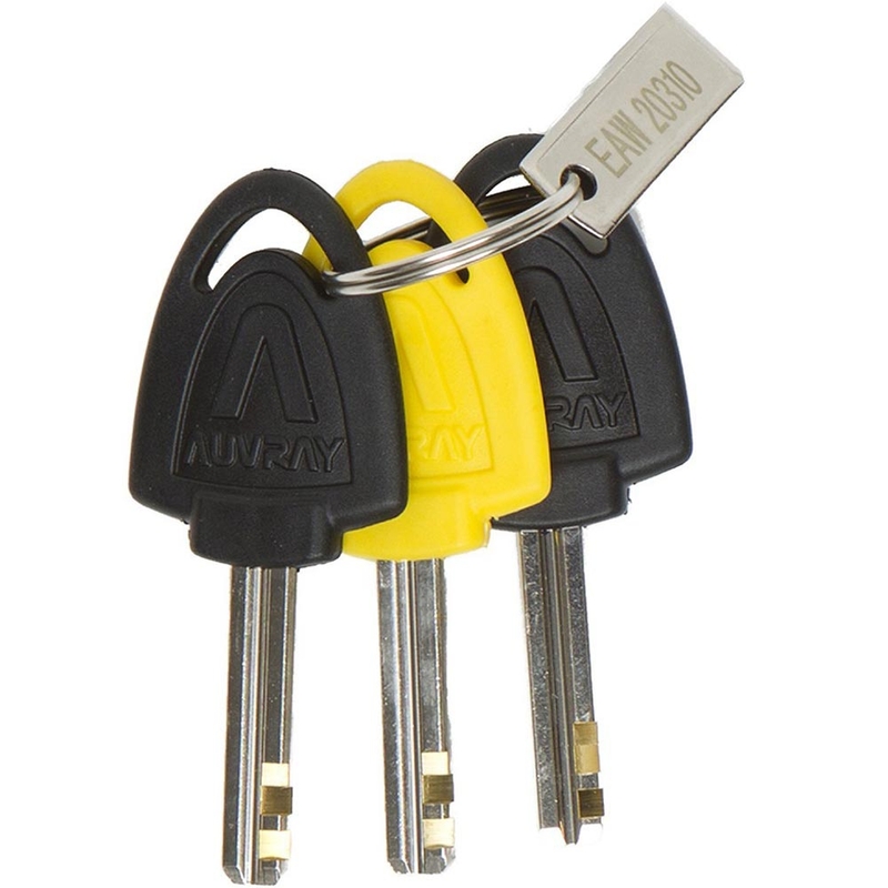 Zámek na brzdový kotouč Auvray B-Lock 14 s alarmem černý