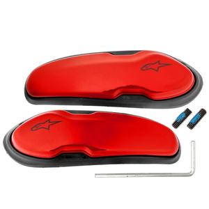Slidery pro boty Alpinestars Supertech R/SMX PLUS/SMX-6/SMX S a SMX-1 R červené
