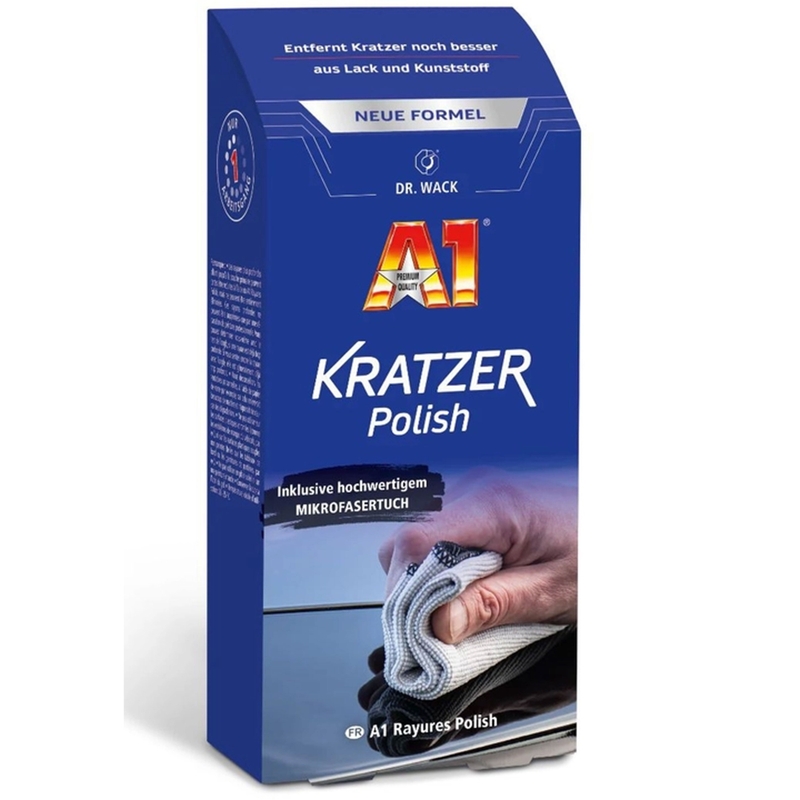 Odstraňovač jemných škrábanců z laku a plastů Dr. Wack Scratch Polish 50 ml