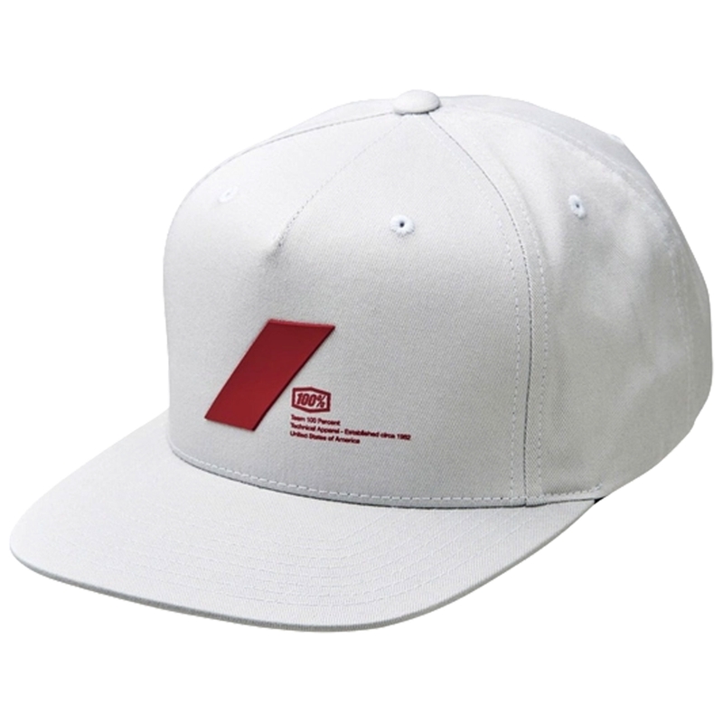 Kšiltovka 100% Forward Snapback šedá