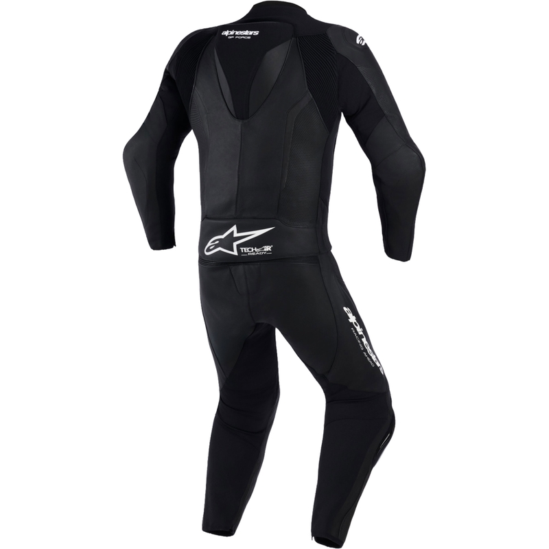 Dvoudílná kožená kombinéza Alpinestars GP Force V2 černo-bílá