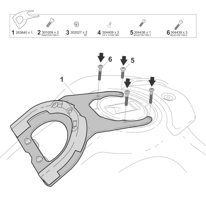 Montážní sada Click System SHAD pro ROYAL ENFIELD Himalayan 450  2024-2026