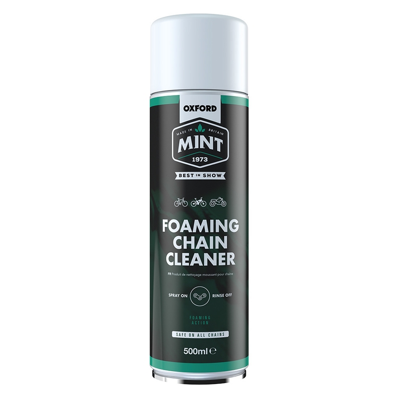 Pěnový čistič řetězů moto/cyklo MINT 500 ml
