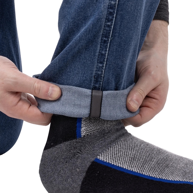 Džíny na motorku Oxford Original Approved Tailor AA  světle modré