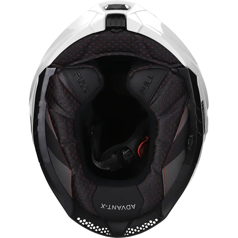 Překlápěcí přilba na motorku LS2 FF901 Advant X Solid bílá