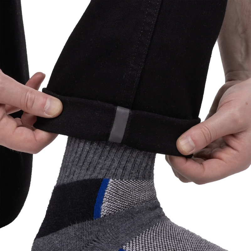 Džíny na motorku Oxford Original Approved Tailor AA černé