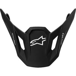Kšilt pro helmy Alpinestars Supertech S-M7 Solid černý
