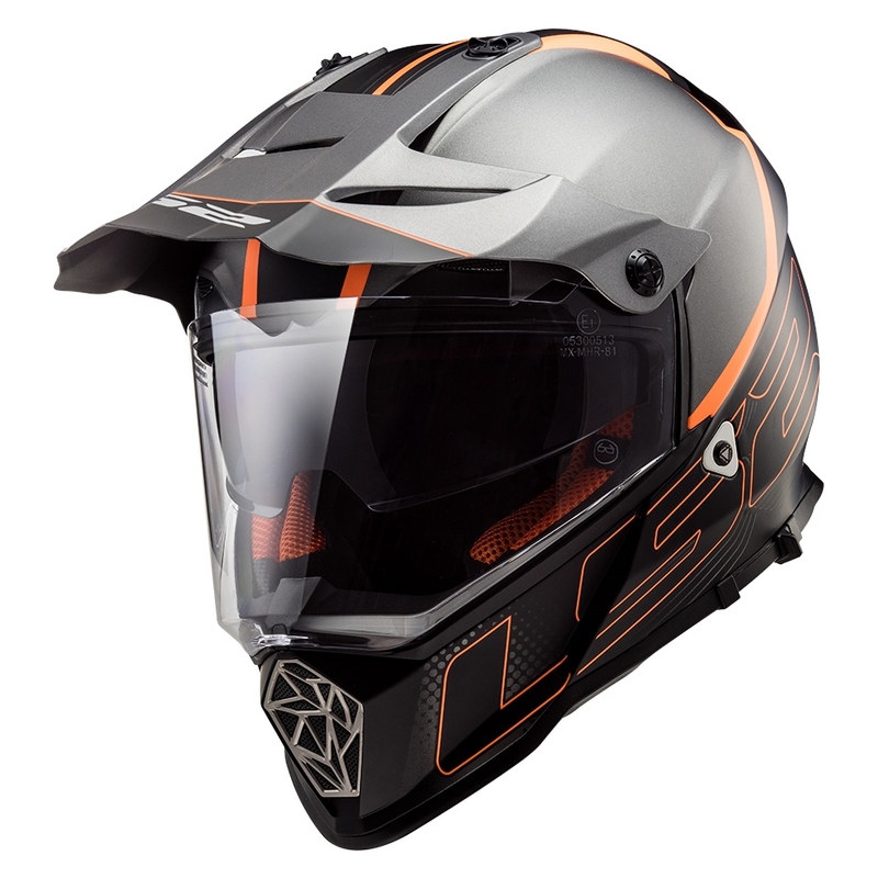 Enduro přilba LS2 MX436 Pioneer Element černá matná výprodej