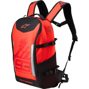 Batoh Alpinestars AMP-3 MM93 červeno fluo-červeno-černý 17 l