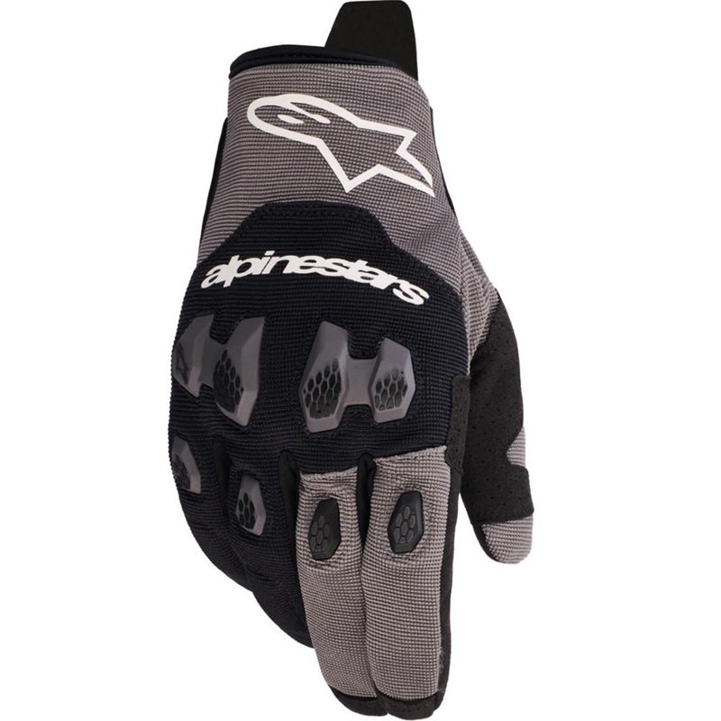 Motokrosové rukavice Alpinestars PRO-DURA černo-šedé