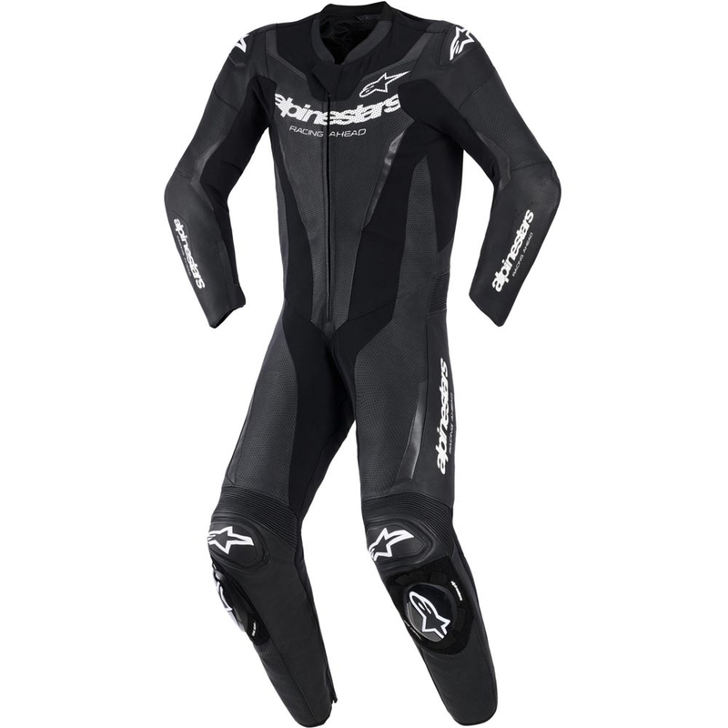 Jednodílná kombinéza na motorku Alpinestars GP FORCE V2 černo-bílá