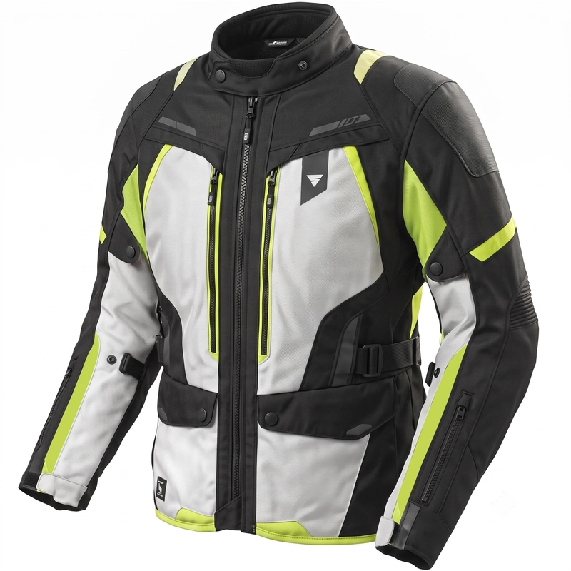 Dámská bunda na motorku Shima Dune 2.0 fluo žlutá